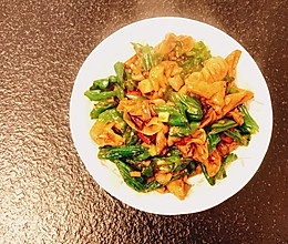 辣椒炒大肠的做法
