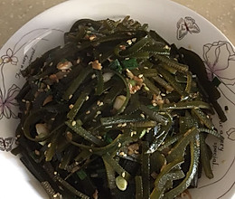 蒜炒海带丝的做法