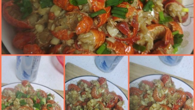 蒜蓉虾尾的做法