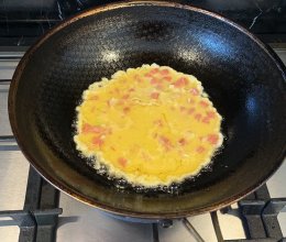 火腿葱花饼~快手菜的做法