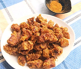 干炸肉段的做法