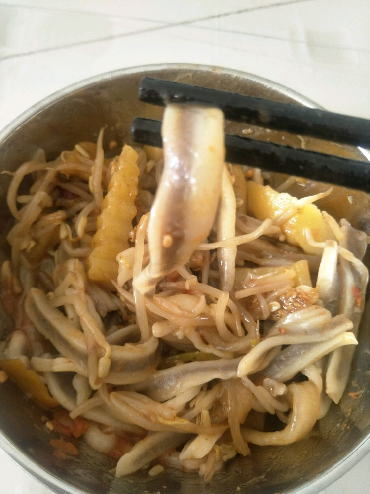 夹心面(包皮面)的做法