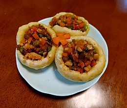 无敌好吃的窝窝头配菜的做法