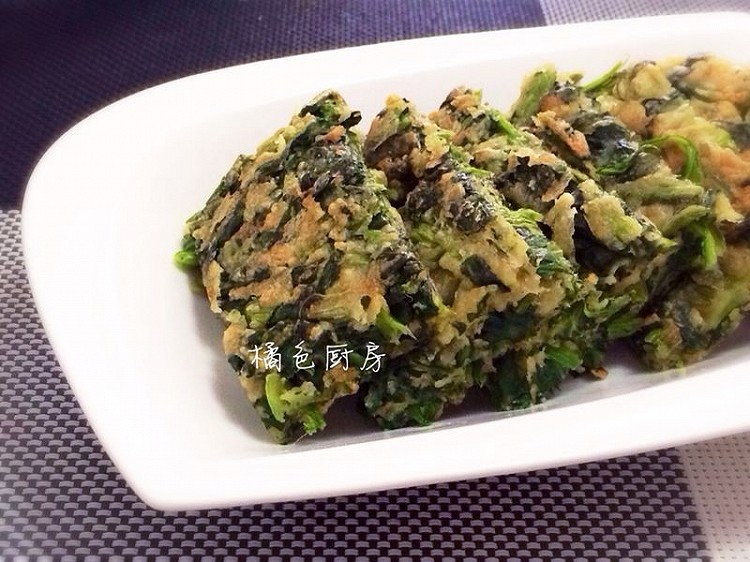 菠菜饼的做法