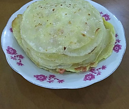饺子皮鸡蛋煎饼的做法