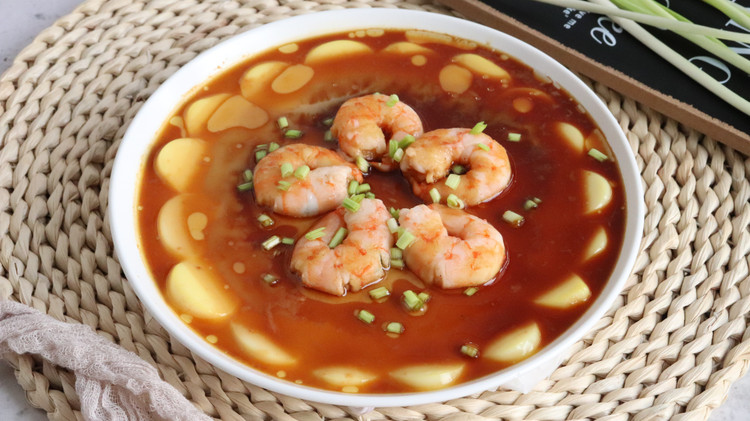 鸡蛋豆腐蒸虾仁的做法