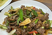 小炒牛腱子肉的做法