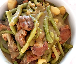东北排骨炖豆角（零失误）的做法