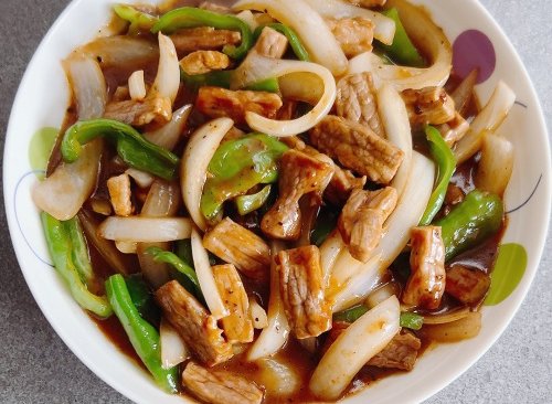 黑胡椒牛肉的做法
