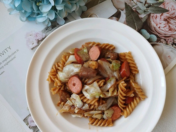 黑椒通心粉的做法