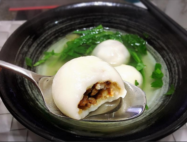 经典复刻：元宵节特供之鲜肉元宵/“滚出来”的咸味鲜肉汤圆的做法