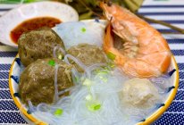 冷天懒人快手菜｜潮汕牛肉丸粉丝汤的做法