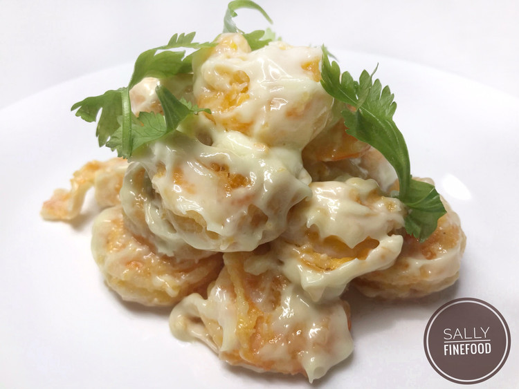 芥末虾仁的做法