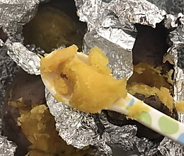 烤番薯（简单烤箱版）的做法