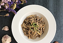 鲜肉炒蘑菇的做法