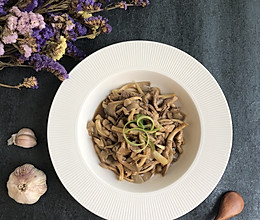 鲜肉炒蘑菇的做法