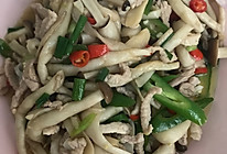 蟹味菇小炒肉的做法