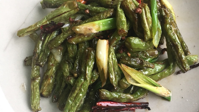 干煸四季豆的做法