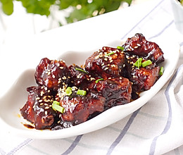 简易版年夜饭必备红烧排骨，吃完还会舔手指的做法