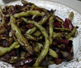 干煸芸豆 干煸扁豆的做法