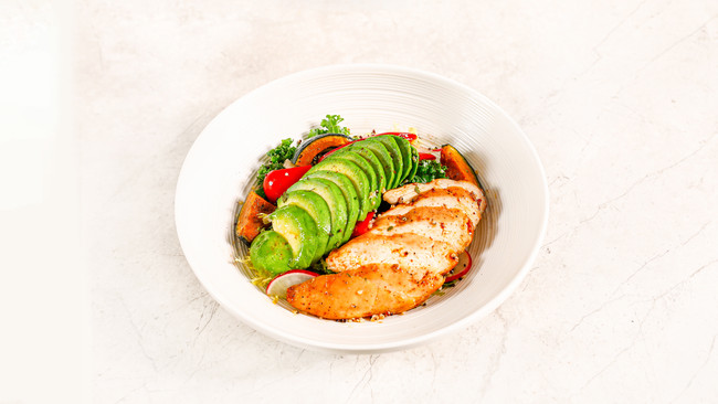 低温鸡胸肉沙拉-凯度微蒸烤的做法