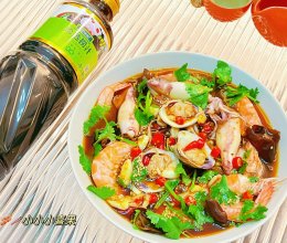 #珍选捞汁 健康轻食季#捞汁小海鲜，一个字“鲜”！的做法