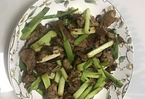 青蒜拆骨肉的做法