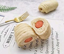 香肠毛毛虫花卷的做法