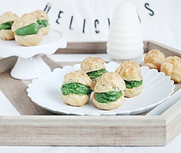 冰淇淋口感的卡士达奶油泡芙的做法