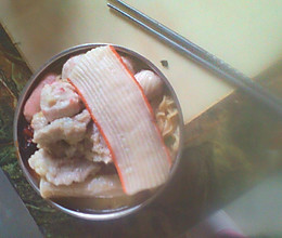 火锅料瘦肉面的做法