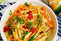 #春日时令,美味尝鲜#凉拌杏鲍菇的做法