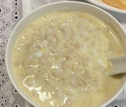 #蓓妈营养早餐# 香醇燕麦片的做法