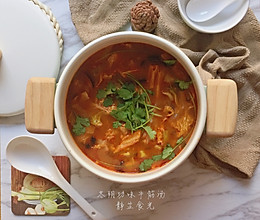 非典型冬阴功味的牛筋汤的做法