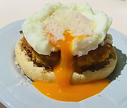 减脂虾饼三明治的做法