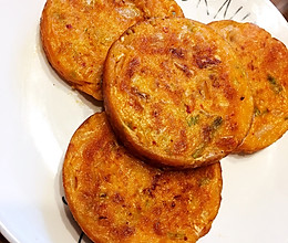 简单可口的辣白菜饼的做法