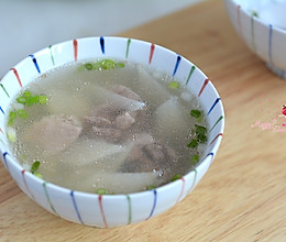 山药肉片汤#美的微波炉菜谱#的做法