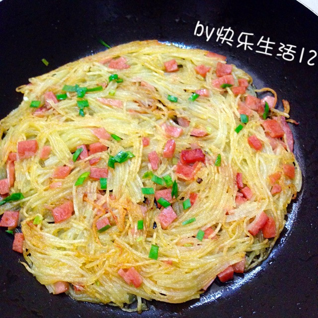 香煎土豆丝饼的做法