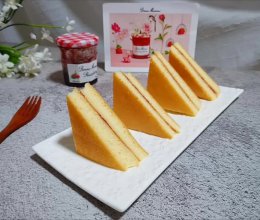 #蓓妮妈妈美味#果酱三明治蛋糕的做法