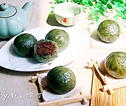清明艾草青团的做法