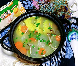 #饕餮美味视觉盛宴#消夏解暑的虾皮冬瓜汤的做法