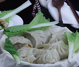 快手早餐吃包子—烫面蒸饺方瓜粉条素馅的做法
