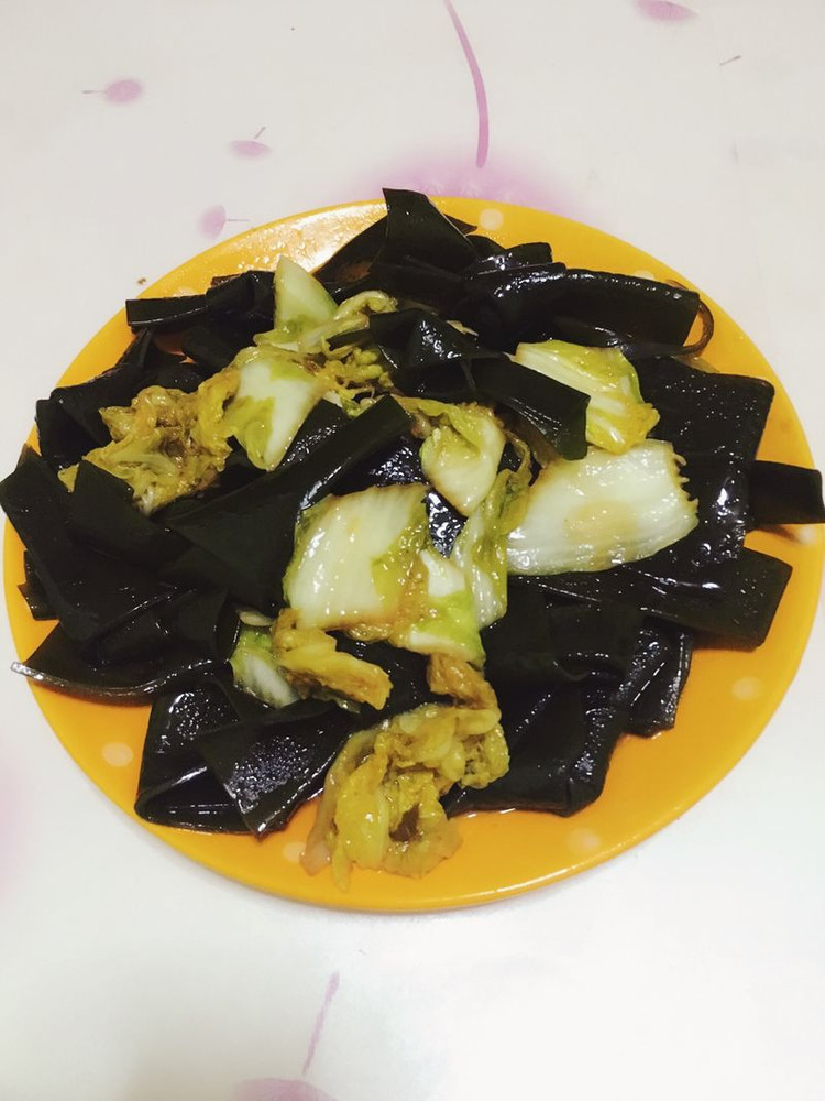 白菜海带的做法