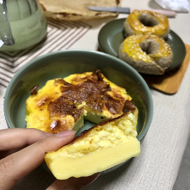 巴斯克蛋糕（空气炸锅）的做法