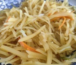 土豆丝的做法