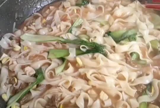 肉丝炝锅面的做法