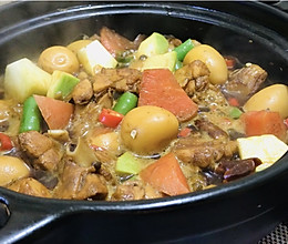 #米饭最强CP#鸟蛋炖鸡腿的做法