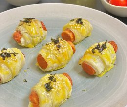 迷你可颂｜空气炸锅美食的做法