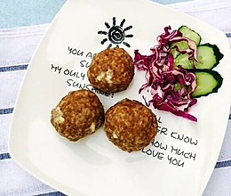 爆浆牛肉芝士丸的做法