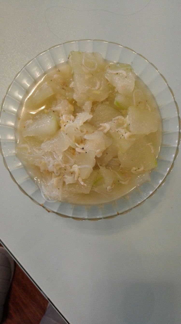 虾皮熬冬瓜的做法