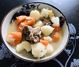 中餐 羊蝎子炖山药的做法
